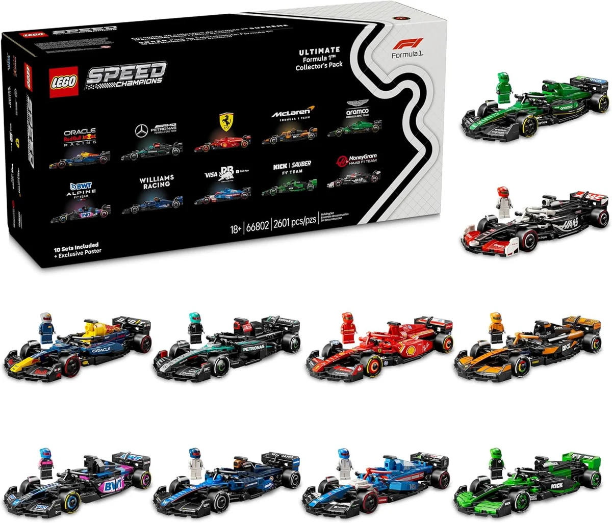 Conjunto LEGO Speed Champions 66802 - Multicolorido
