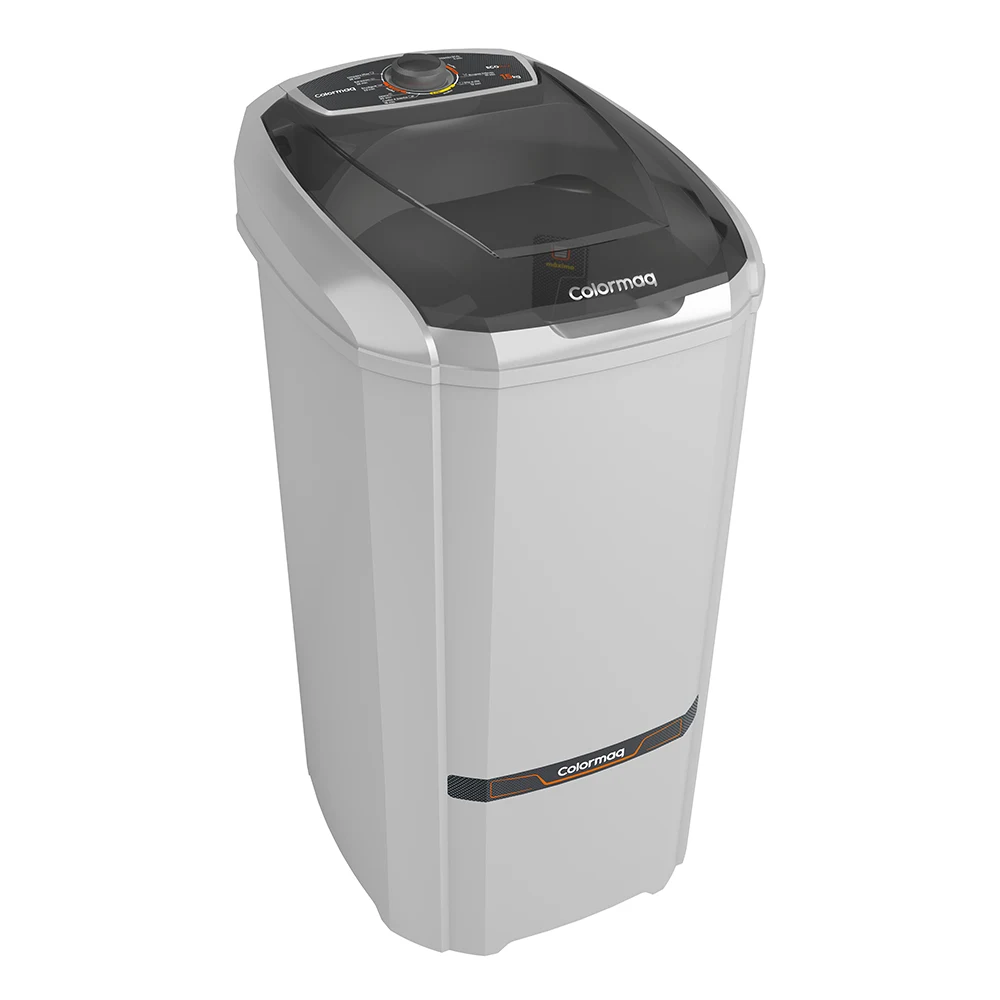 Tanquinho Colormaq EcoMax 15kg Semiautomático 8 Programas LCS15