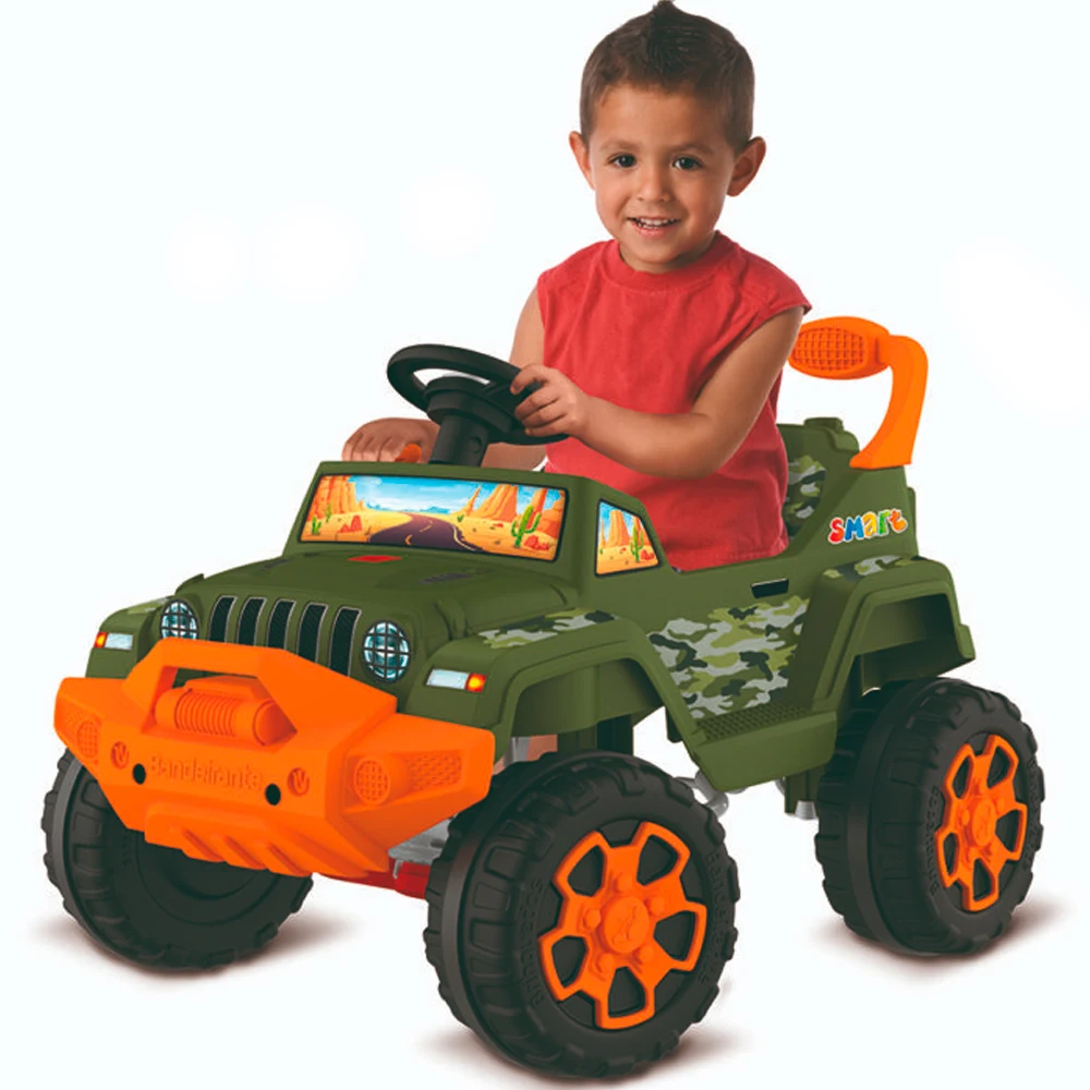 Carro de Passeio a Pedal Infantil Bandeirante Banjipe com Buzina