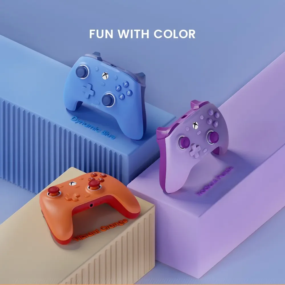 Controle Com Fio GameSir G7 SE para Xbox e PC - Laranja