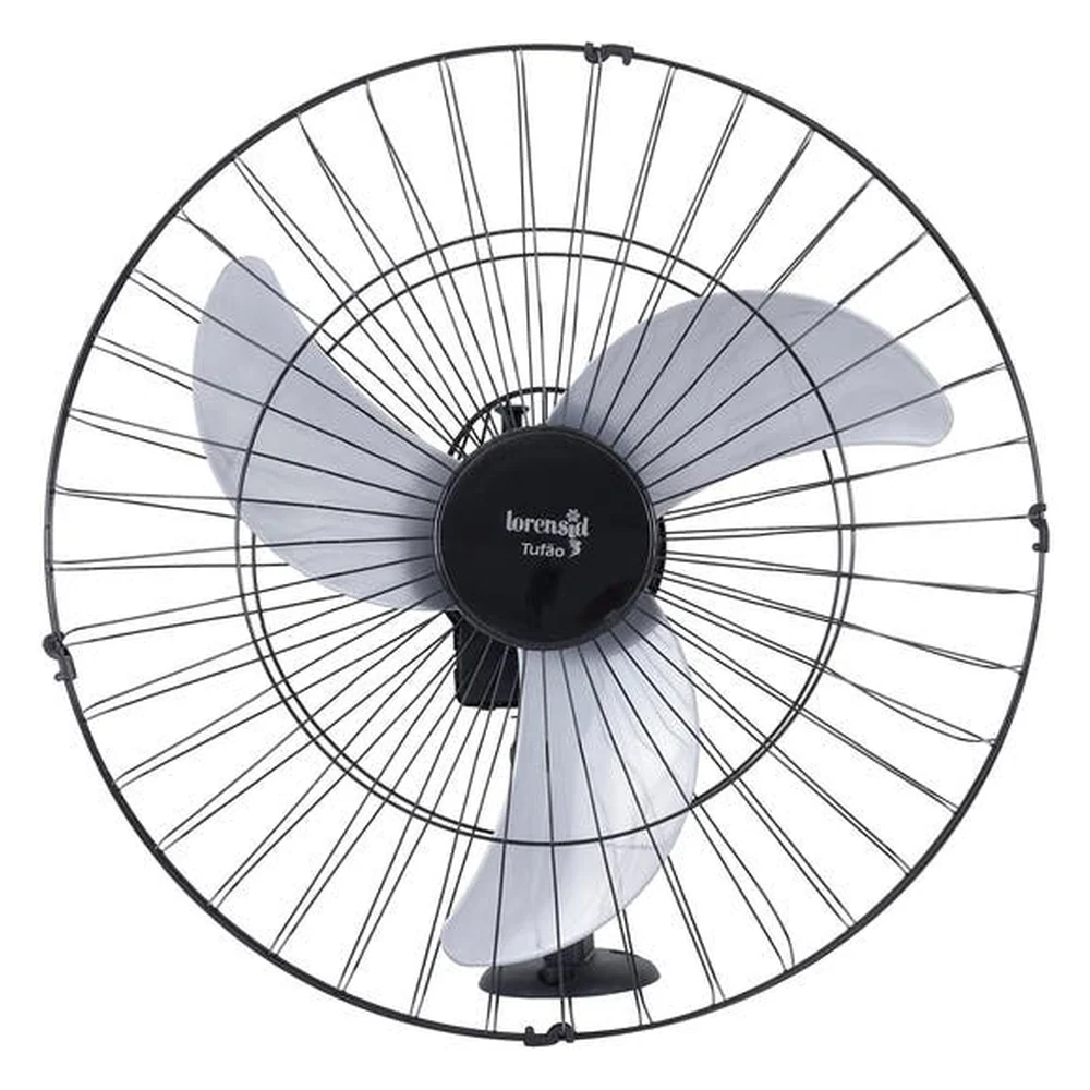 Ventilador de Parede Loren Sid Tufão 60cm 3 pás 160W Bivolt