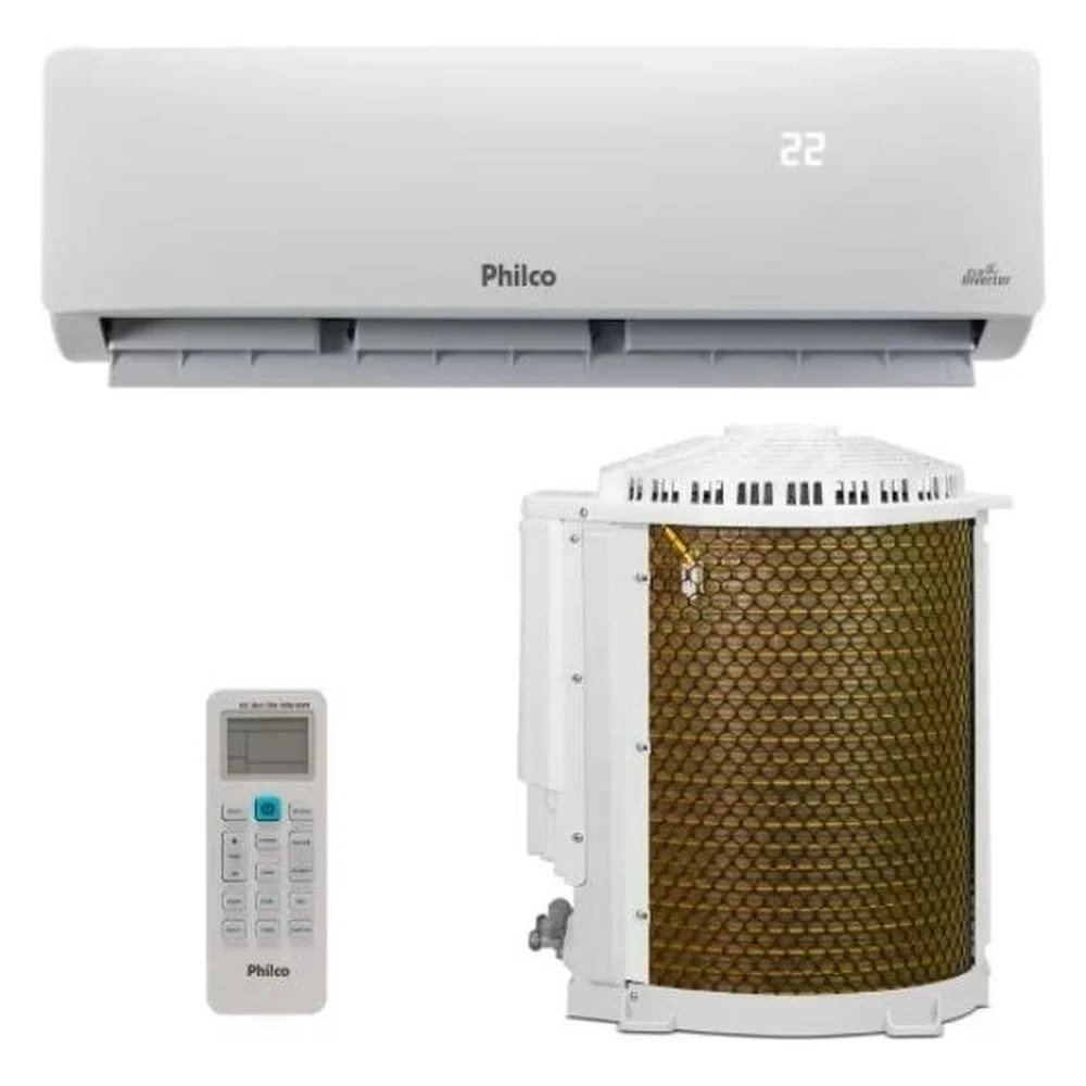 Ar Condicionado 9000 Btus Split Hi Wall Inverter Philco Frio Pac9ft 220v