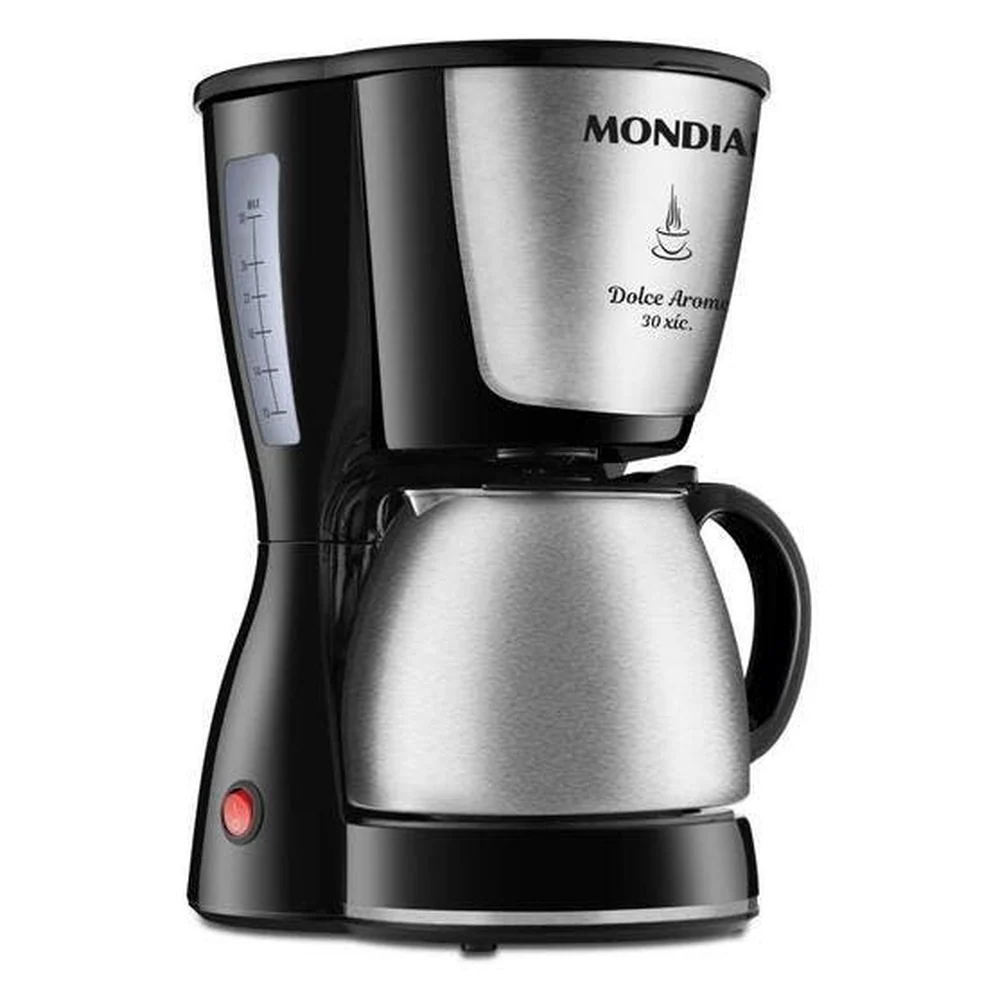 Cafeteira Mondial Dolce Arome 800w Preto/inox 220v C-37-ji-30x