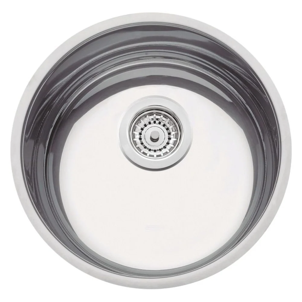 Cuba de Embutir Tramontina Luna 35 BL Prime em Aço Inox Alto Brilho 35 cm