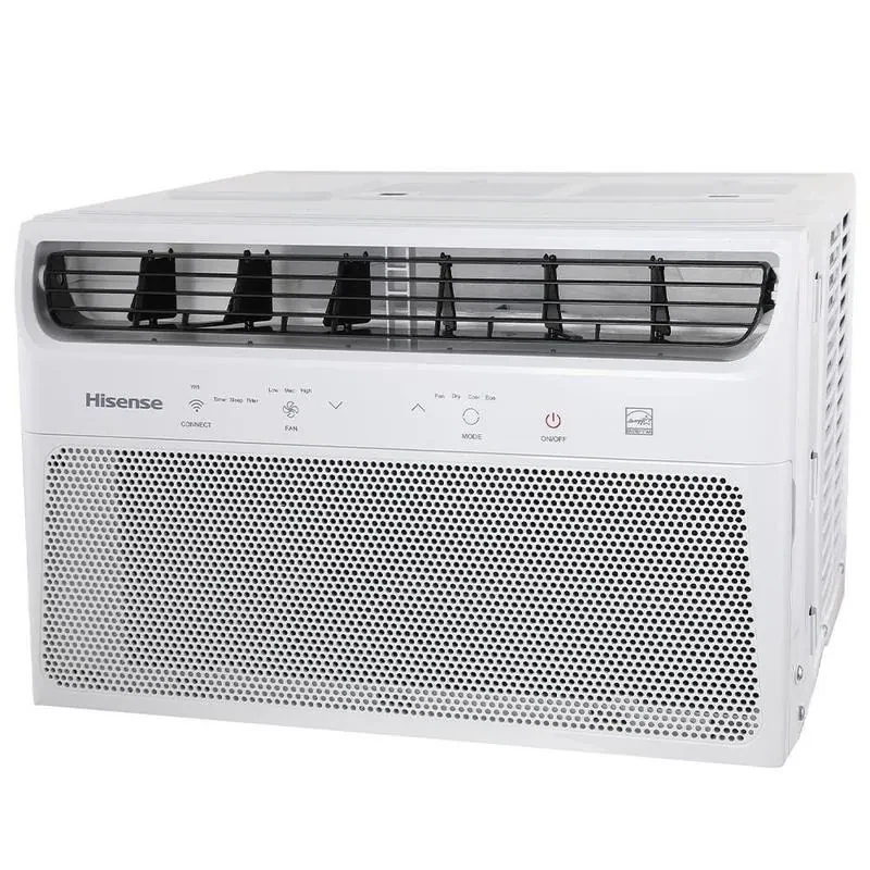 Ar Condicionado Janela Hisense Eletrônico Wi-fi 7.500 Btus aw-08cwbrvgu02 Frio Branco 127V
