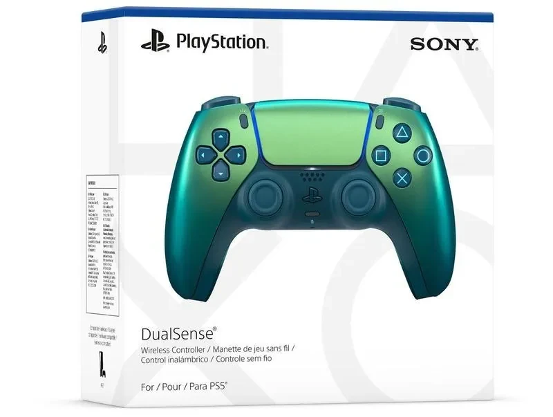 Controle para PS5 sem Fio DualSense PlayStation Chroma Teal Verde