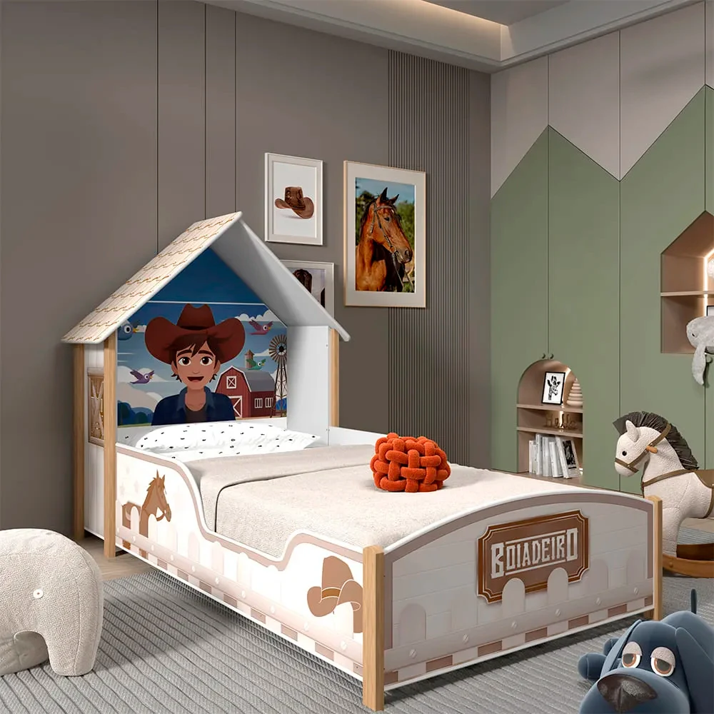 Cama Infantil Gelius Boiadeiro 90cm