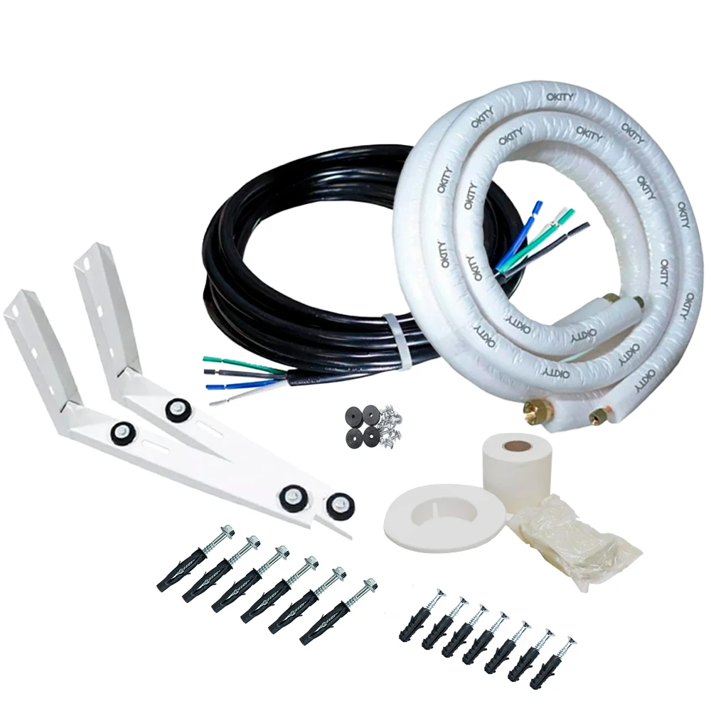 Kit de Instalação para Ar Condicionado Split 18.000 a 22.000 BTUs