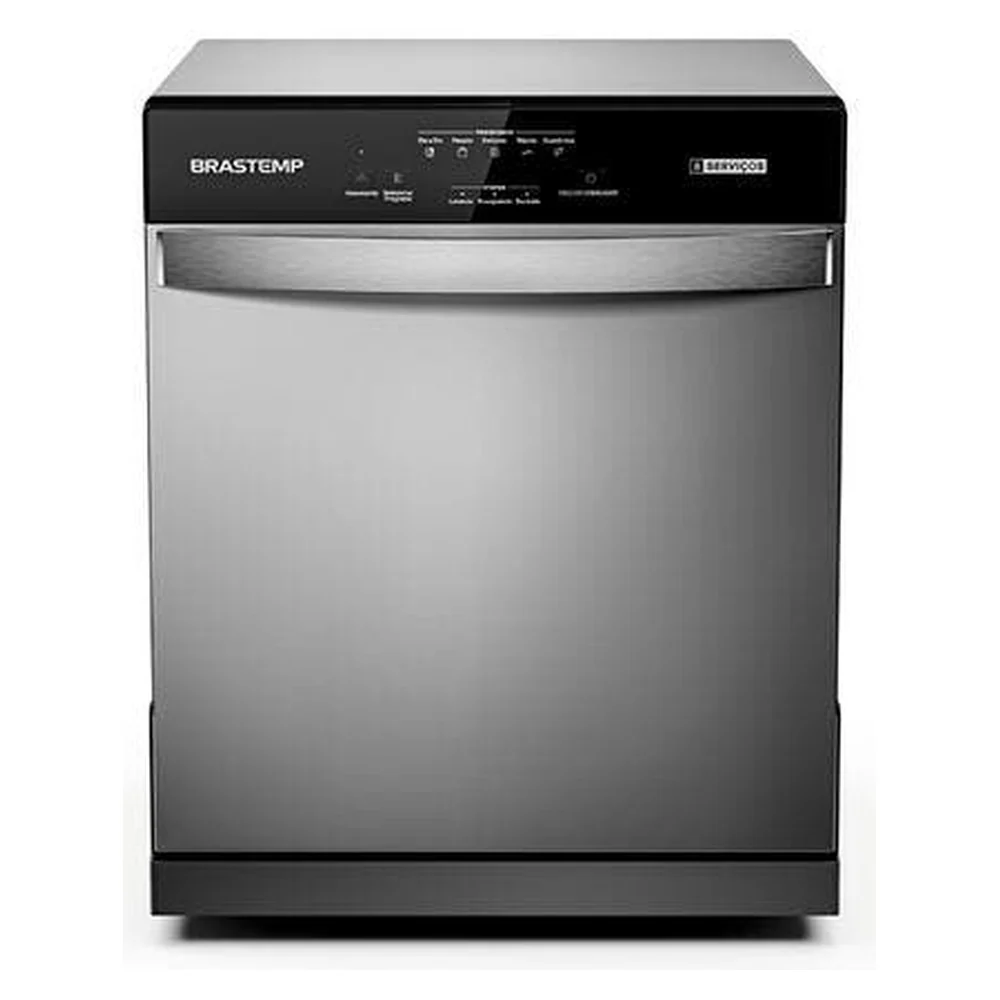 Lava-Louças Compacta 8 Serviços Inox 220V BLF08BS Brastemp