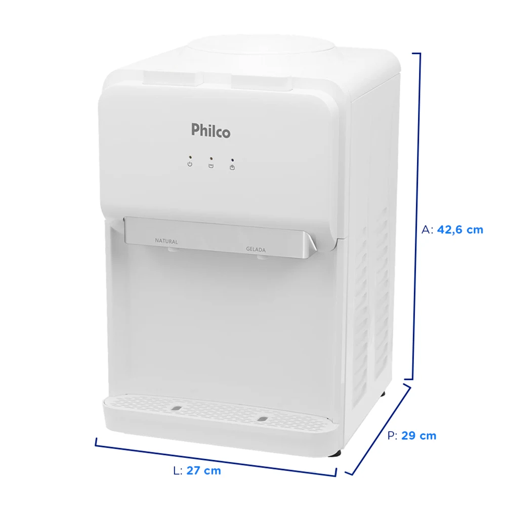 Bebedouro de Água Eletrônico para Galão de até 20L Philco PBE11