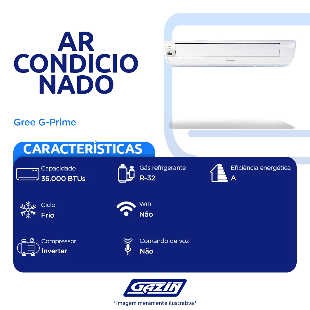 Ar Condicionado Piso Teto 30.000 BTUs Inverter Plus Elgin Frio
