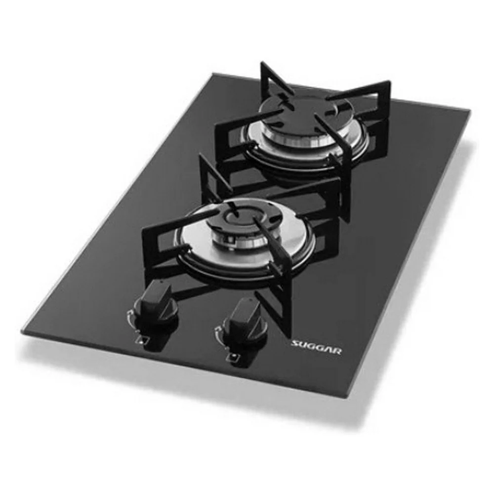 Cooktop 2 Bocas a Gás Acendimento Superautomático FG2002VP Suggar