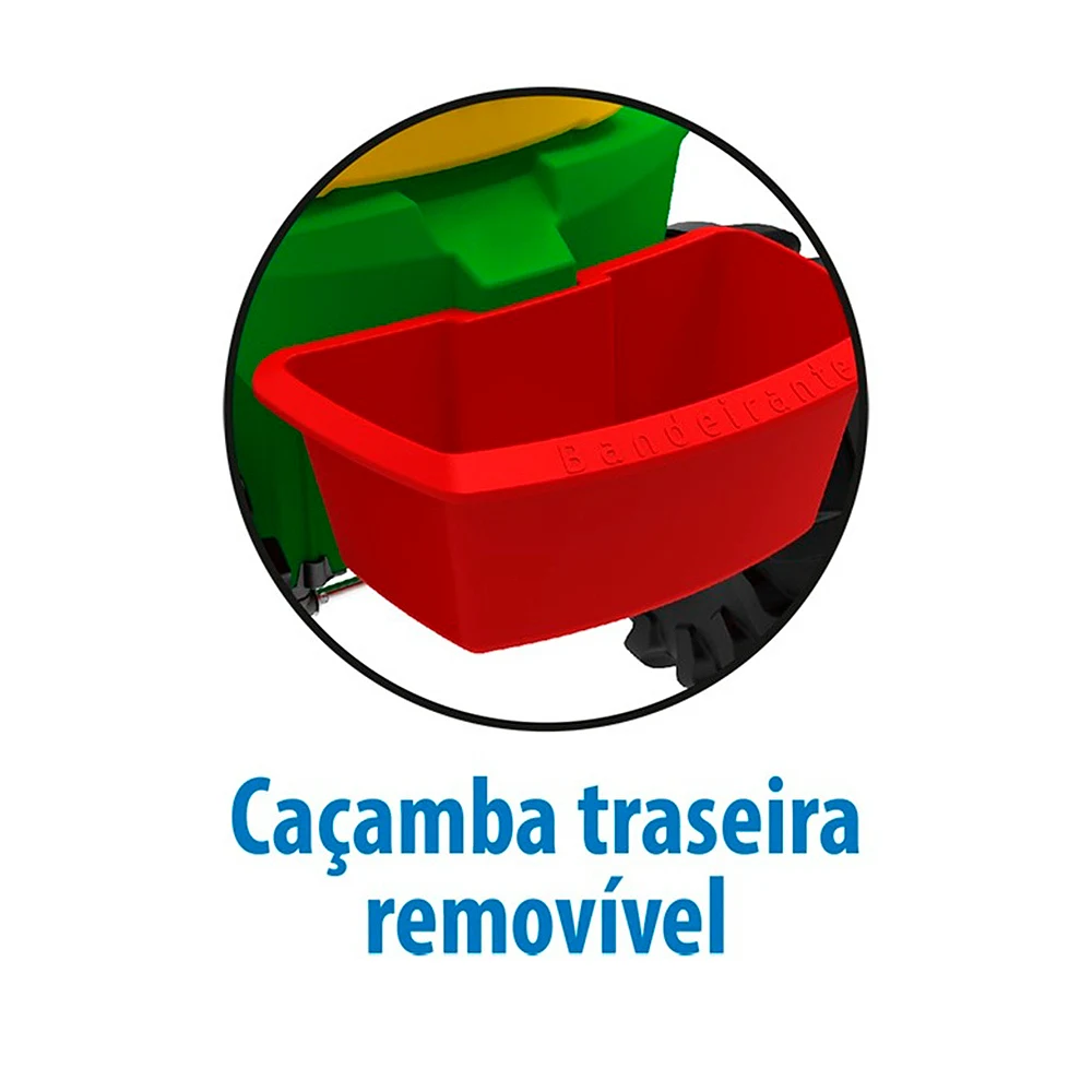 Bandeirante Trator Country Mini Veículo Manual para Crianças