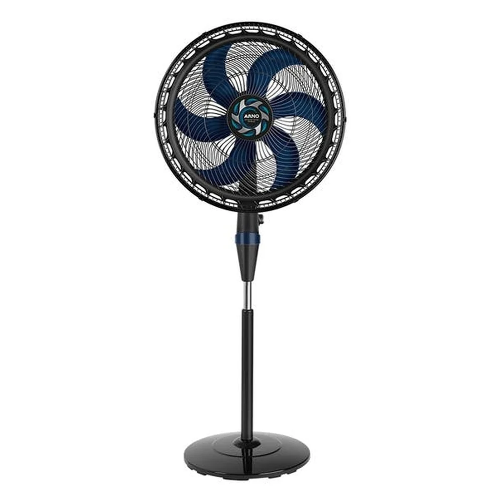 Ventilador de Coluna Arno 50cm 127V (110V) Preto e Azul VB52