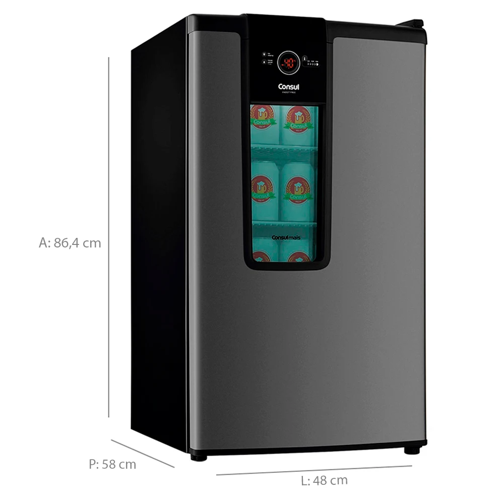 Cervejeira Consul 82L com Painel de Controle Frost Free CZD12