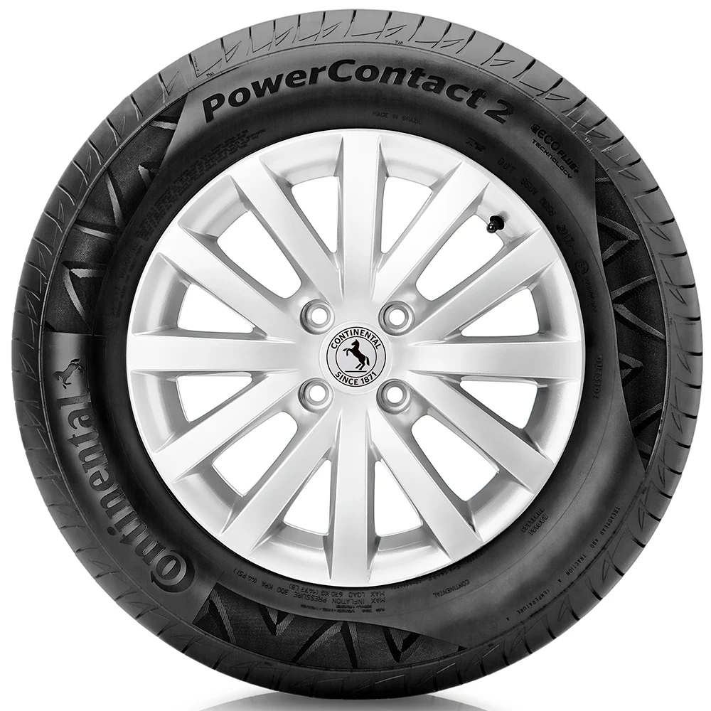 Pneu Continental PowerContact 2 175/70R14 Aro 14 84T Assimétrico Radial