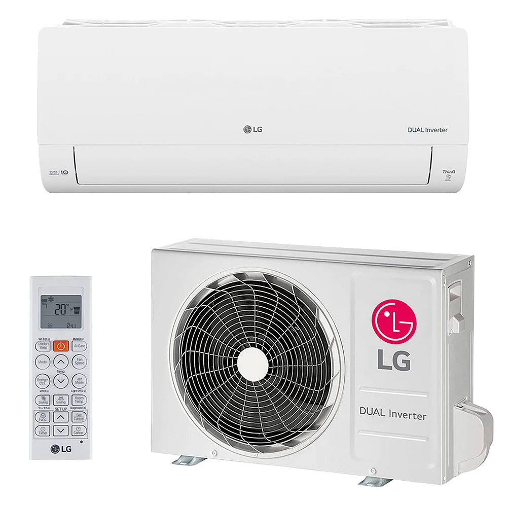 Ar-Condicionado Split Inverter 18.000 BTUs AI Voice LG Frio
