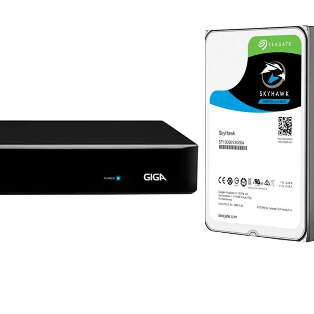Gravador Giga HVR Orion 4 Canais 1080P HD GS0184