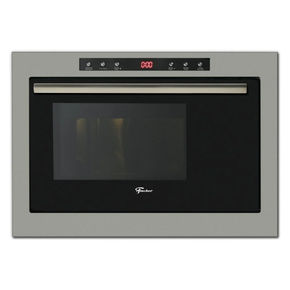 Forno Micro Ondas inox de Embutir Infinity 25 Litros Inox Fischer