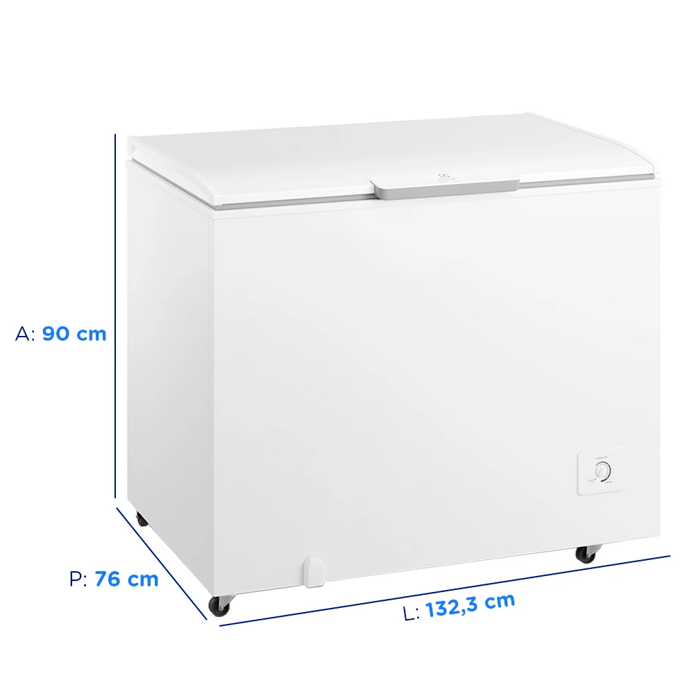 Freezer Electrolux 400L 1 Porta Horizontal Cycle Defrost Inverter HI440